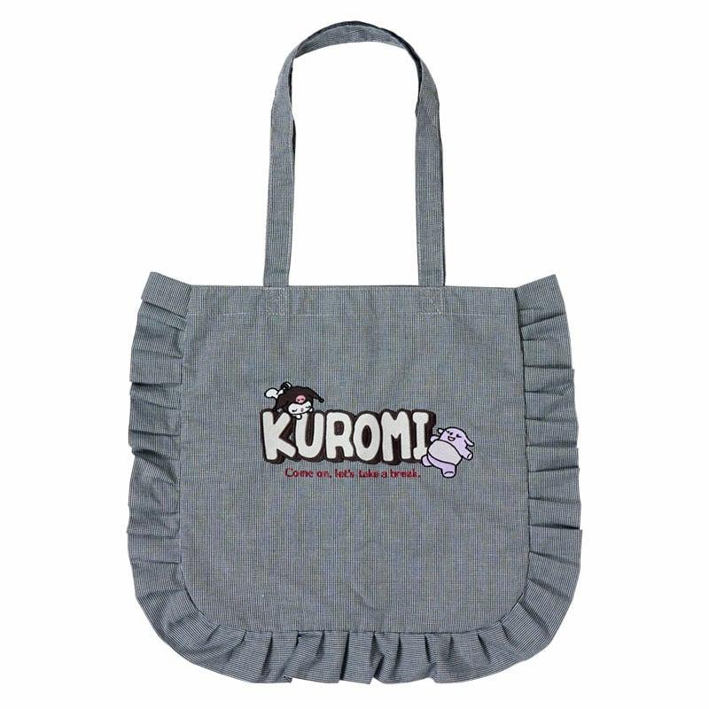 Sanrio KUROMI Frill Tote Bag Japan NEW Sanrio Characters
Sanrio KUROMI Frill Tote Bag Japan NEW Sanrio Characters