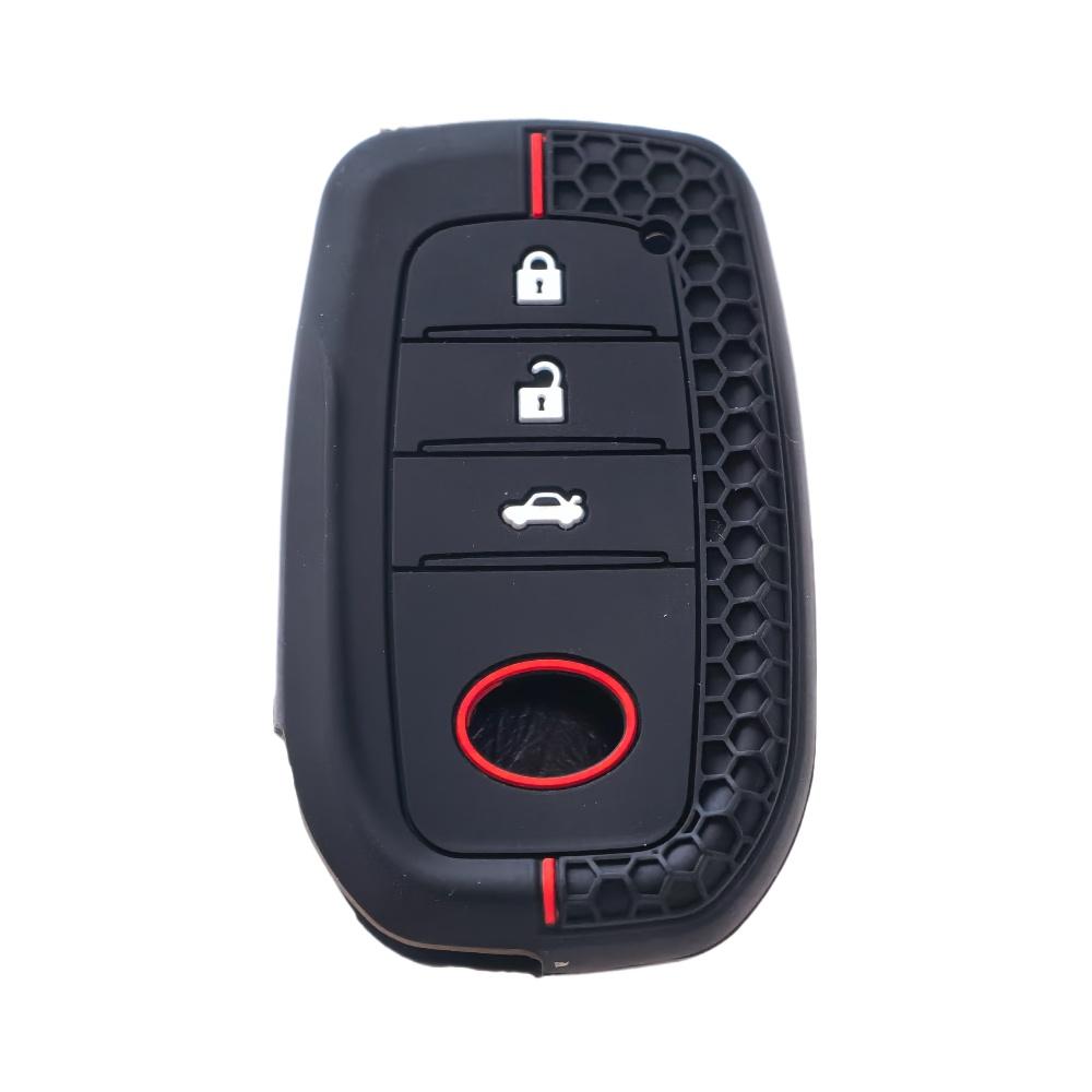 Силиконовый чехол-брелок для автомобильного ключа для Toyota Corolla Hatchback Cross Yaris Cross Prius Hilux Land Cruiser LC200 LC250 LC300
Силиконовый чехол-брелок для автомобильного ключа для Toyota Corolla Hatchback Cross Yaris Cross Prius Hilux Land Cruiser LC200 LC250 LC300