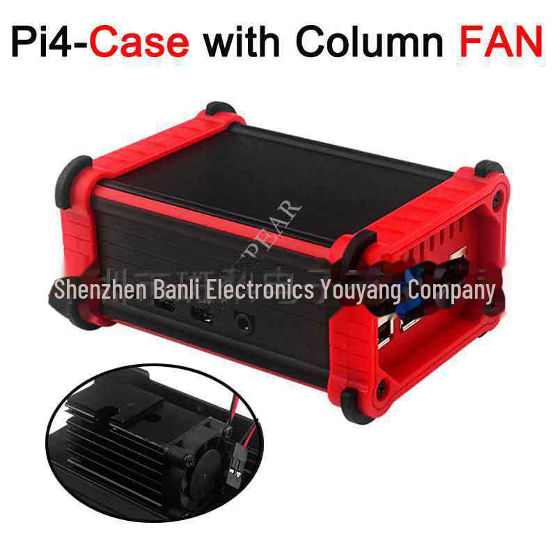 Raspberry Pi 4B Aluminum Alloy Case with Built-In Cooling Fan, Shockproof, Durable ebay
Raspberry Pi 4B Aluminum Alloy Case with Built-In Cooling Fan, Shockproof, Durable ebay