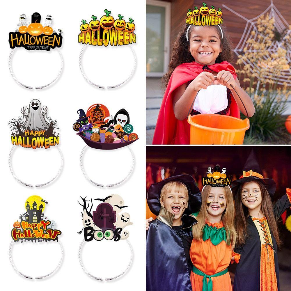 Ghost Halloween Hairbands Hair Accessories Halloween Hairpin Halloween Headwear for 6Pcs Party
Ghost Halloween Hairbands Hair Accessories Halloween Hairpin Halloween Headwear for 6Pcs Party