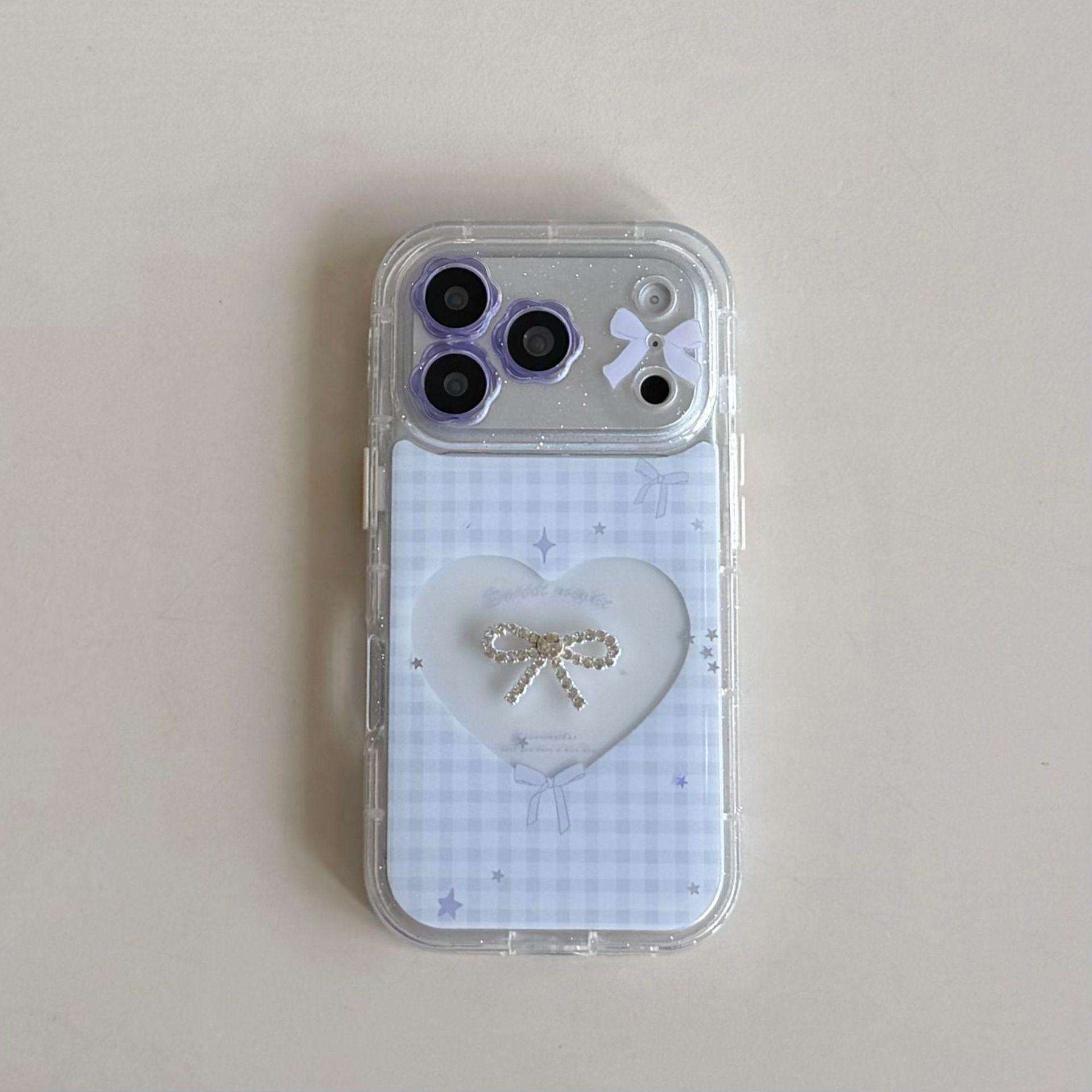 Bow Decorated Flower Lens Drip Glue for iPhone 13/14/16 Pro Max/17 Pro Cases iPhone 14
Bow Decorated Flower Lens Drip Glue for iPhone 13/14/16 Pro Max/17 Pro Cases iPhone 14