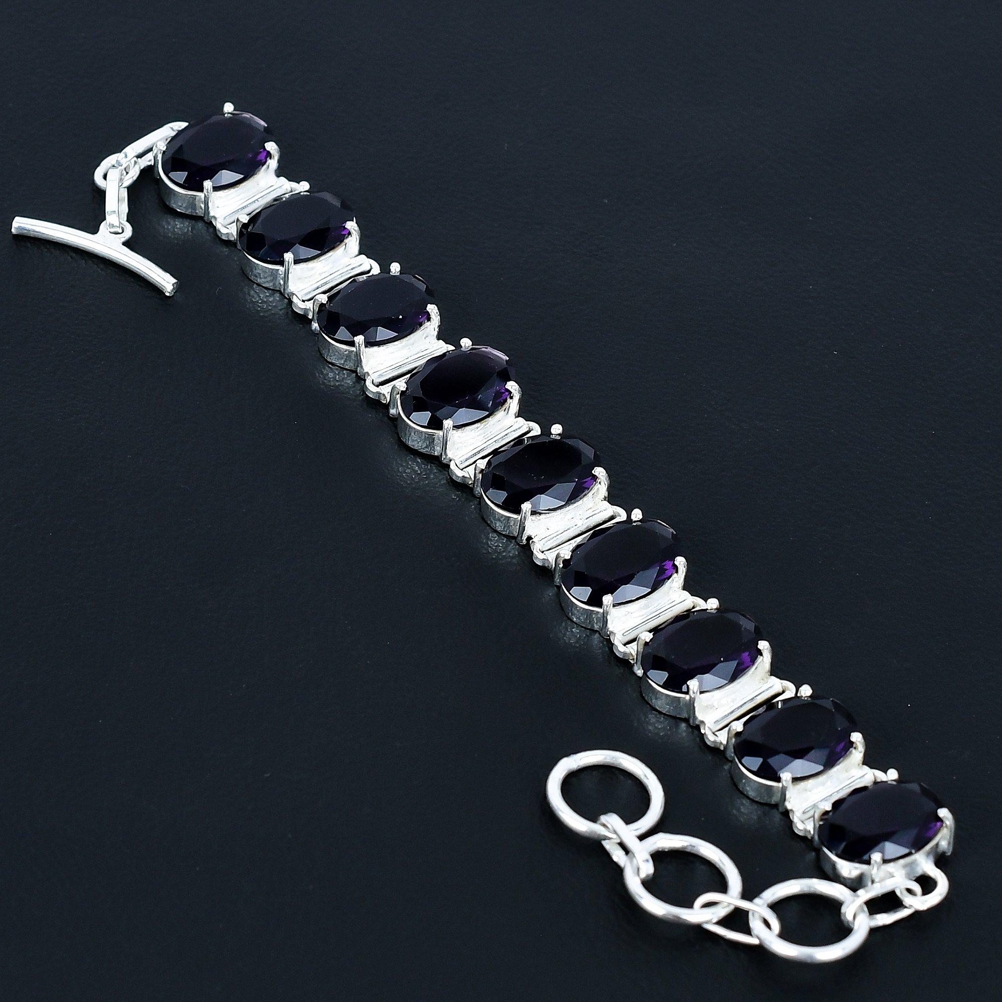 Красивый аметистовый браслет Браслет из стерлингового серебра 925 пробы Браслет с регулируемой цепочкой Браслет ручной работы Бохо браслет Украшения с аметистом Подарки 8 фиолетовый
Красивый аметистовый браслет Браслет из стерлингового серебра 925 пробы Браслет с регулируемой цепочкой Браслет ручной работы Бохо браслет Украшения с аметистом Подарки 8 фиолетовый