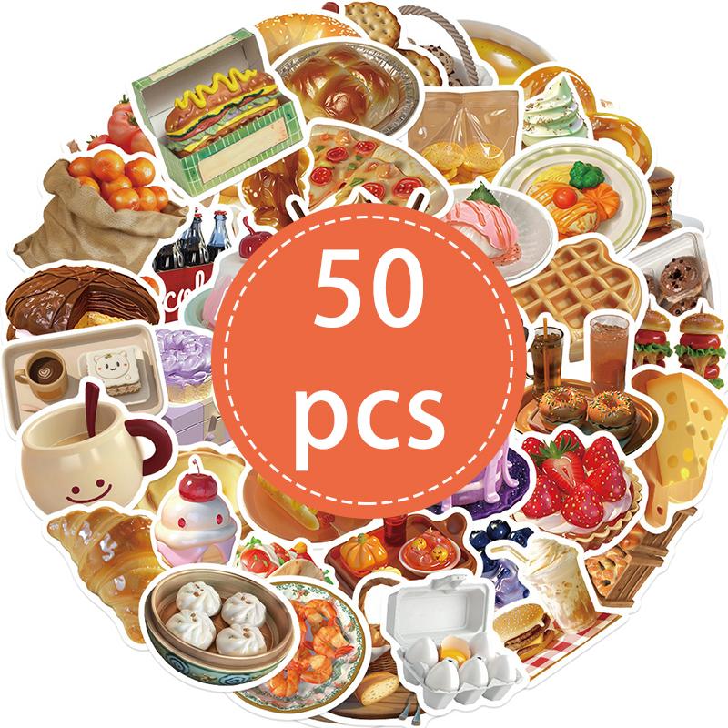 50PCS Cute Food Stickers Funny Fruit Vegetable Stickers for Water Bottle Laptop Skateboard Phone Luggage Scrapbook Waterproof
50PCS Cute Food Stickers Funny Fruit Vegetable Stickers for Water Bottle Laptop Skateboard Phone Luggage Scrapbook Waterproof