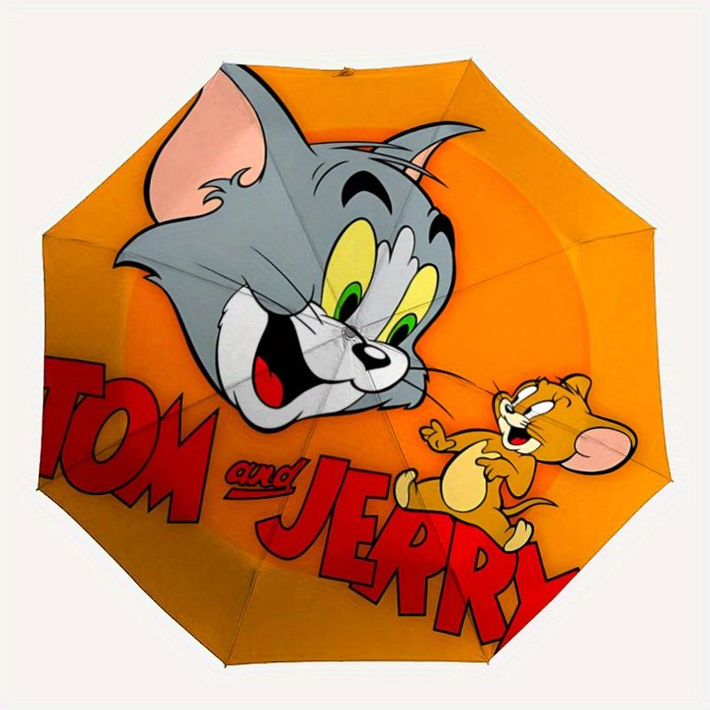 1pc Tom, Jerry Automatic Opening/closing umbrella, Compact Travel Umbrella - - Festive Accessory, Sturdy Ribs yy250807088
1pc Tom, Jerry Automatic Opening/closing umbrella, Compact Travel Umbrella - - Festive Accessory, Sturdy Ribs yy250807088