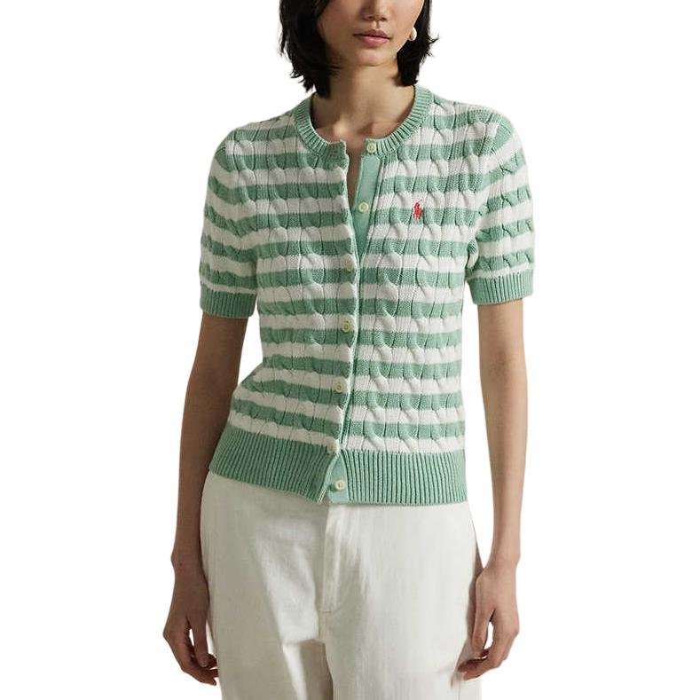 Кардиган женский Polo Ralph Lauren SS25 из хлопка кабельной вязки с коротким рукавом, многоцветный WMPOSWENDW20396-330 S
Кардиган женский Polo Ralph Lauren SS25 из хлопка кабельной вязки с коротким рукавом, многоцветный WMPOSWENDW20396-330 S