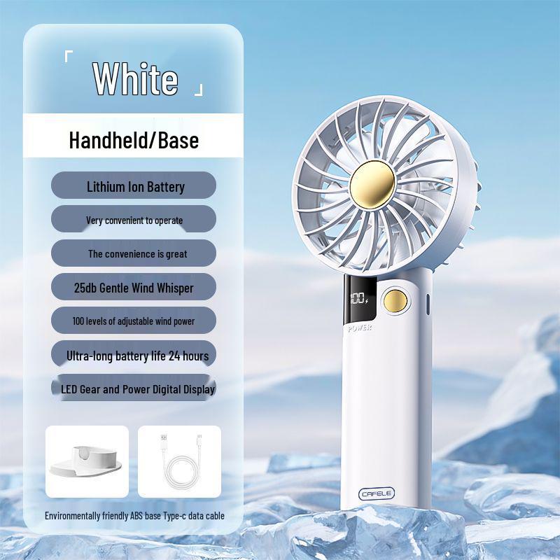 Compact Portable USB Rechargeable Quiet Mini Fan with Long Battery Life Short Battery Life 3000mAh Lithium-Ion Battery
Compact Portable USB Rechargeable Quiet Mini Fan with Long Battery Life Short Battery Life 3000mAh Lithium-Ion Battery