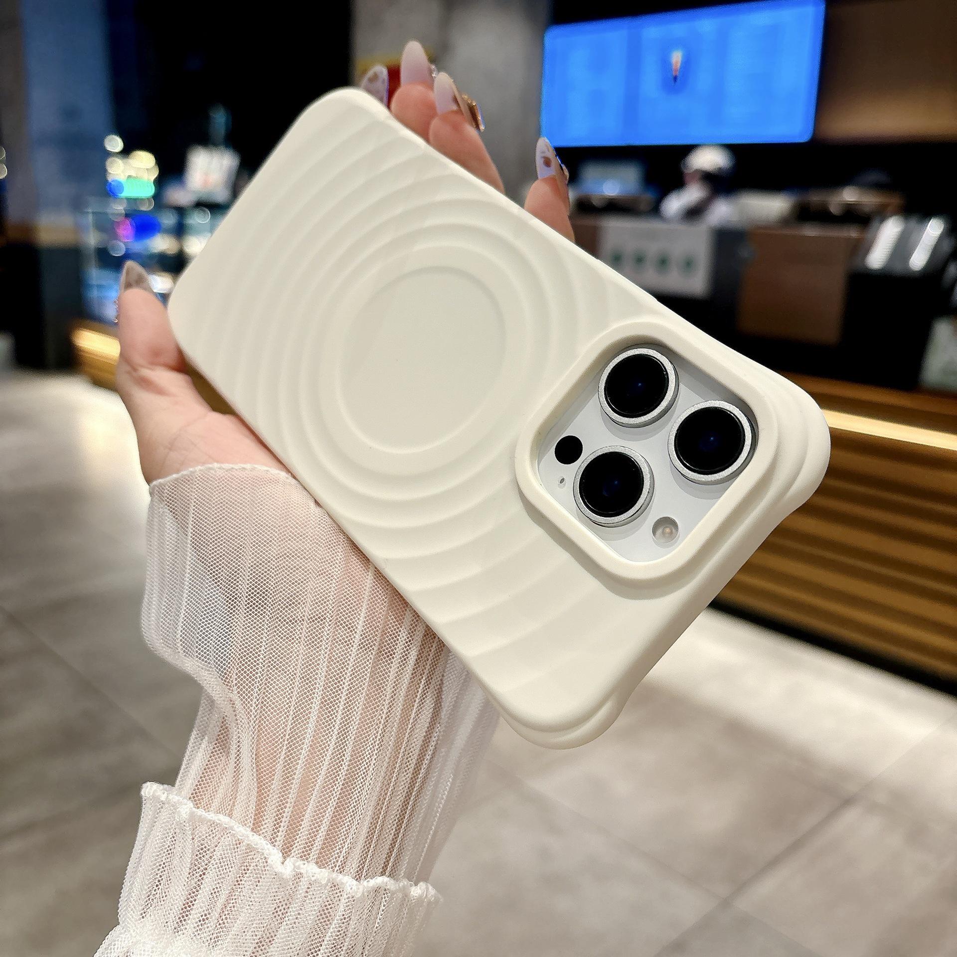 Apple 17 Promax & Apple 16 Magnetic Silicone Ripple Texture Anti-Fall Phone Case iPhone 14 Pro білий
Apple 17 Promax & Apple 16 Magnetic Silicone Ripple Texture Anti-Fall Phone Case iPhone 14 Pro білий
