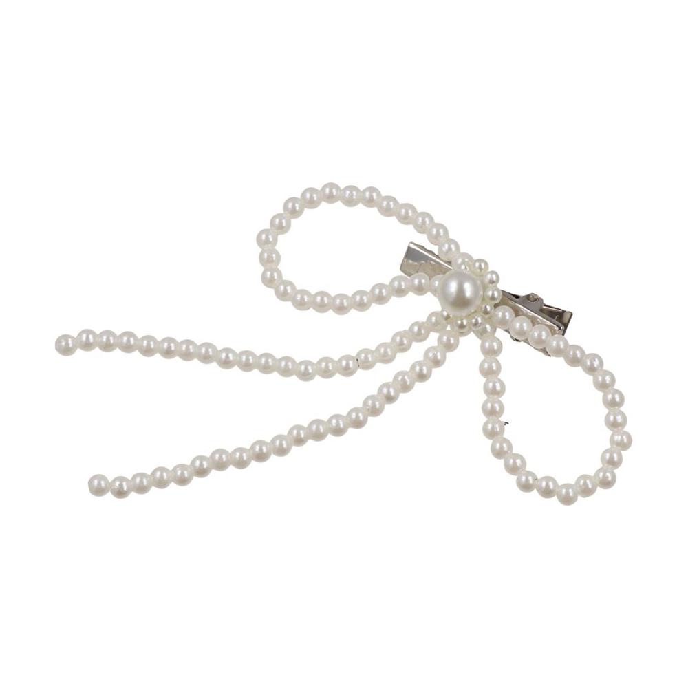 Y2K Balletcore Barrettes Bowknot Pearl Tassel Duckbill Clip Hair Styling Accessories белый 
Y2K Balletcore Barrettes Bowknot Pearl Tassel Duckbill Clip Hair Styling Accessories белый