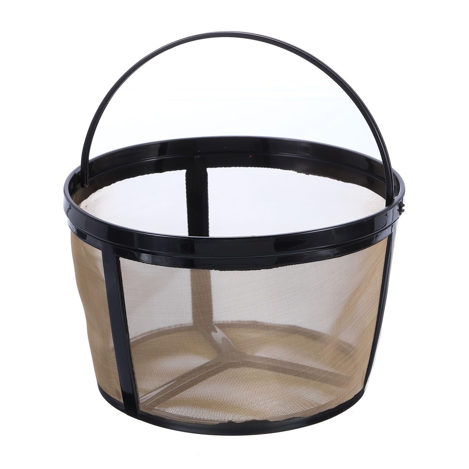 uxcell 12 Cup Coffee Filter Basket Reusable Coffee Filter Brew Basket Replacement Coffee Maker Filter Basket with Mesh Bottom Gold
uxcell 12 Cup Coffee Filter Basket Reusable Coffee Filter Brew Basket Replacement Coffee Maker Filter Basket with Mesh Bottom Gold