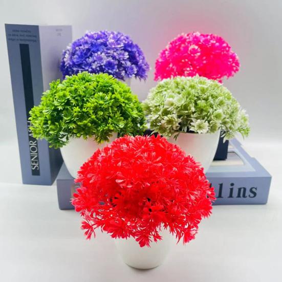 Simulation Chrysanthemum Colorful Artificial Flower Chic Landscaping Scene Layout Decoration Reusable Plastic
Simulation Chrysanthemum Colorful Artificial Flower Chic Landscaping Scene Layout Decoration Reusable Plastic