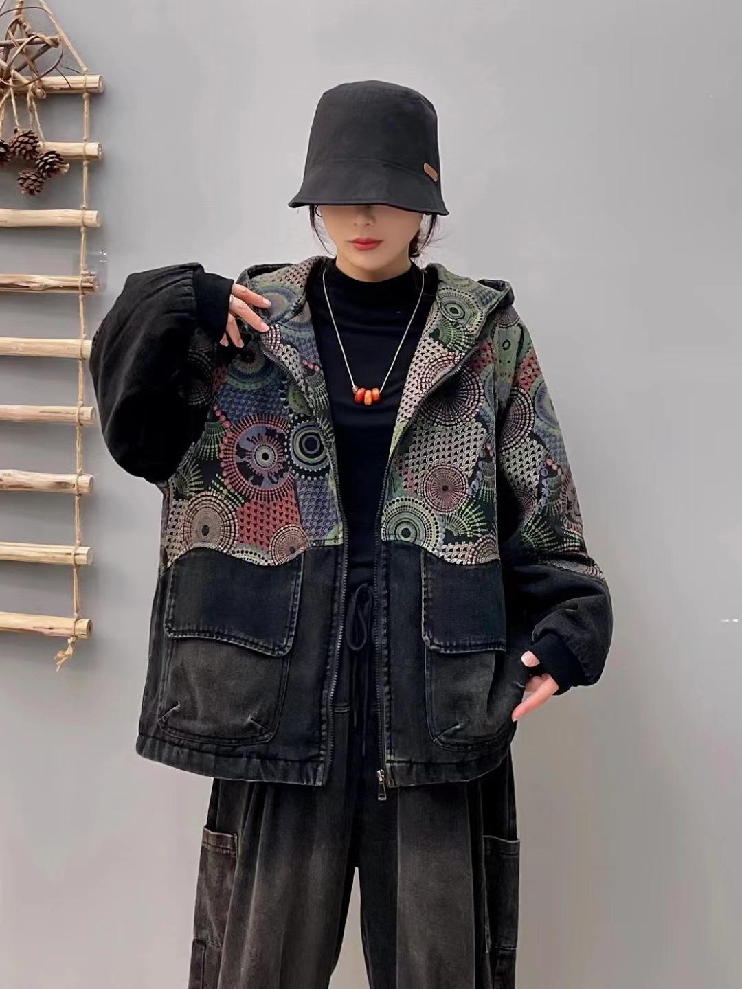 2025 осень новая выстиранная джинсовая толстовка с капюшоном, цветочная вставка, принт, на молнии, теплая, свободная, универсальная куртка с длинным рукавом Average size
2025 осень новая выстиранная джинсовая толстовка с капюшоном, цветочная вставка, принт, на молнии, теплая, свободная, универсальная куртка с длинным рукавом Average size