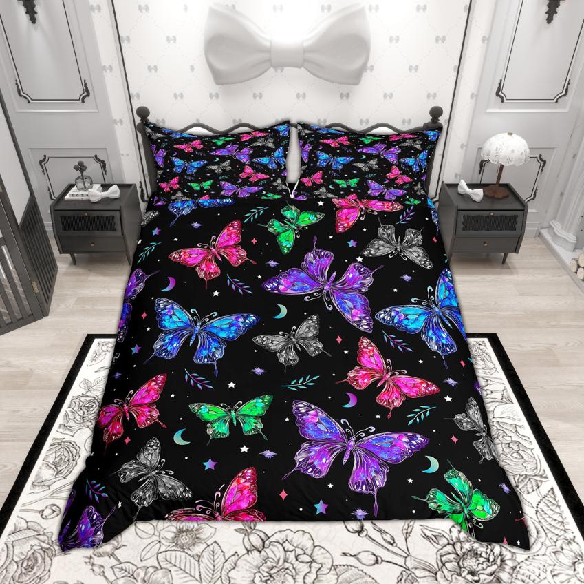 Homewish Girls Butterfly Duvet Cover Set 2Pcs/3Pcs Chic Wildlife Bedding Wild Animal Comforter Cover Set EU Single(135*200cm)3pcs
Homewish Girls Butterfly Duvet Cover Set 2Pcs/3Pcs Chic Wildlife Bedding Wild Animal Comforter Cover Set EU Single(135*200cm)3pcs