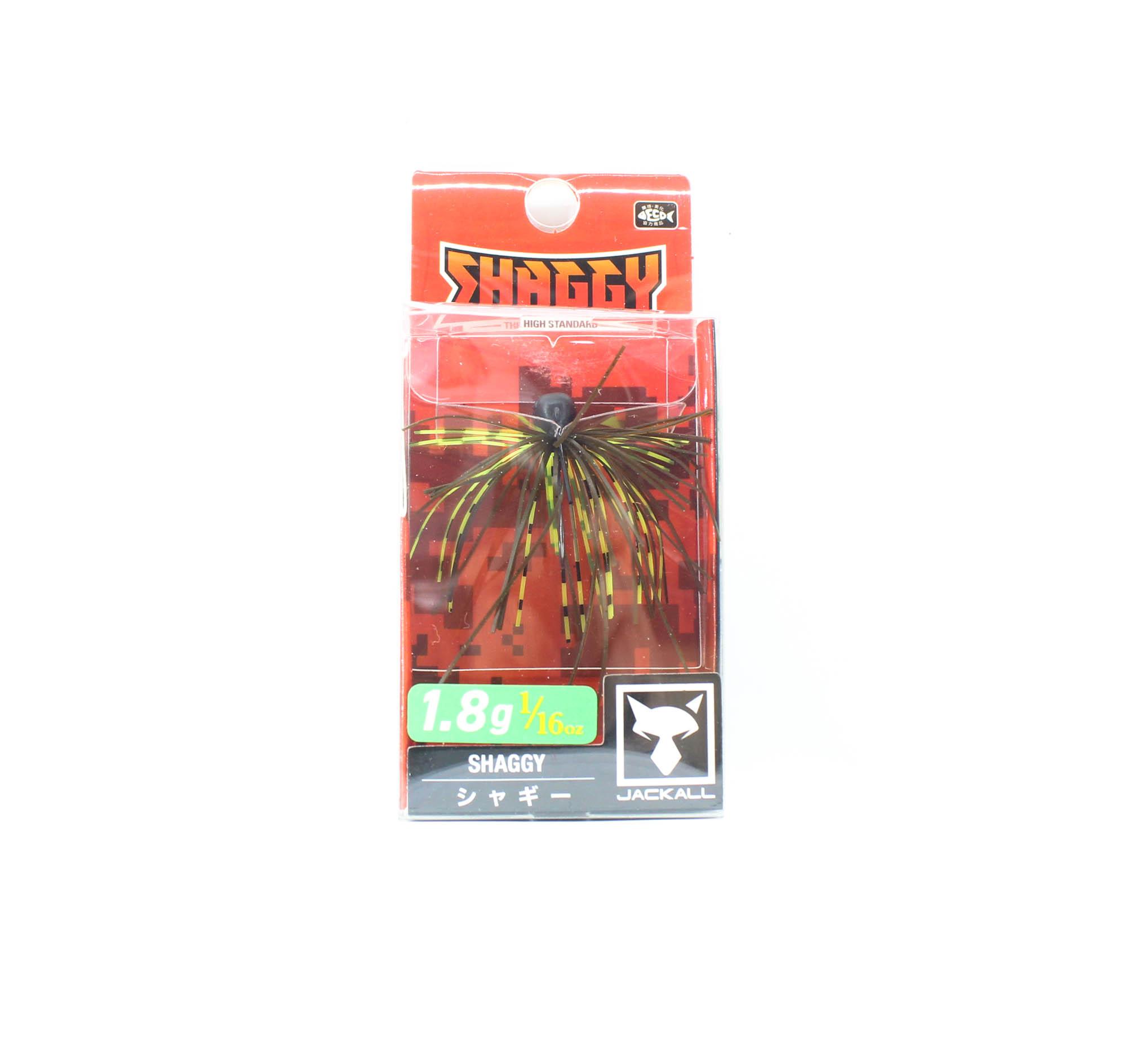 Jackall Rubber Jig Shaggy 1.8 grams Green Pumpking Chart (2952)
Jackall Rubber Jig Shaggy 1.8 grams Green Pumpking Chart (2952)
