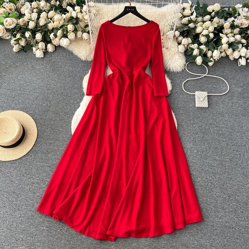Accessible Luxury Elegant Retro Long Dress Party Dress Red 2XL
Accessible Luxury Elegant Retro Long Dress Party Dress Red 2XL