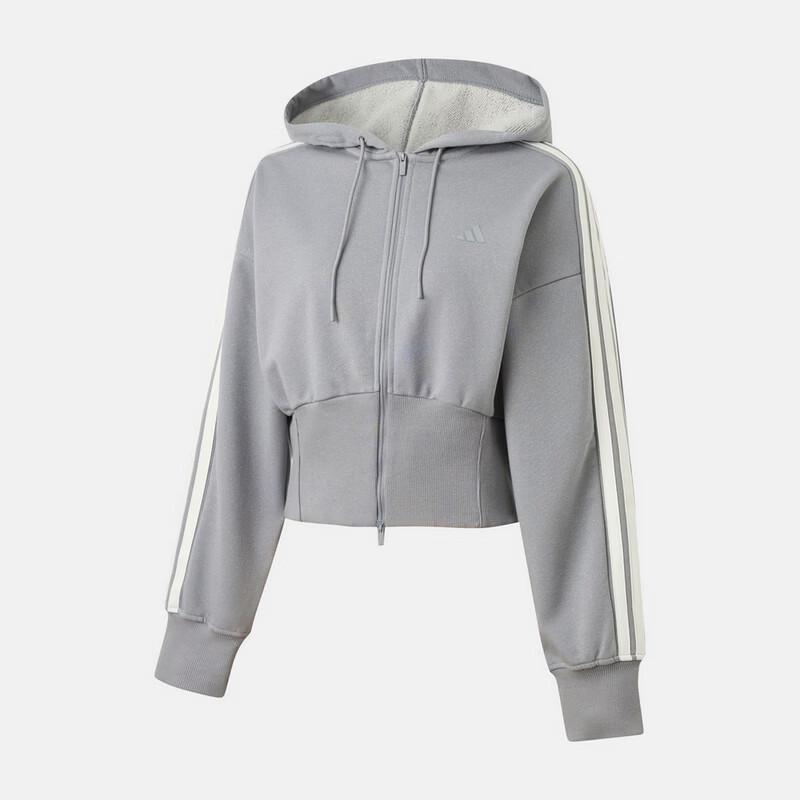 Женская толстовка с капюшоном Adidas из серии Dance с тремя полосками A/L
Женская толстовка с капюшоном Adidas из серии Dance с тремя полосками A/L