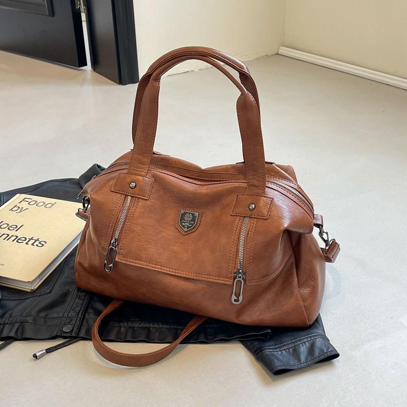 Retro Motorcycle Style Shoulder Crossbody Bags For Women Soft PU Leather Pure Color Large Capacity Shopper Tote Quality Handbags 36x23x18cm коричневий
Retro Motorcycle Style Shoulder Crossbody Bags For Women Soft PU Leather Pure Color Large Capacity Shopper Tote Quality Handbags 36x23x18cm коричневий