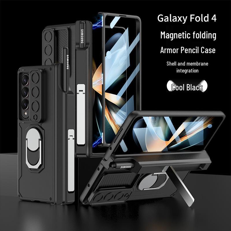 Samsung Z Fold 4 Armor Case with Folding Screen Ring Bracket and Slide Window Samsung Fold 4
Samsung Z Fold 4 Armor Case with Folding Screen Ring Bracket and Slide Window Samsung Fold 4