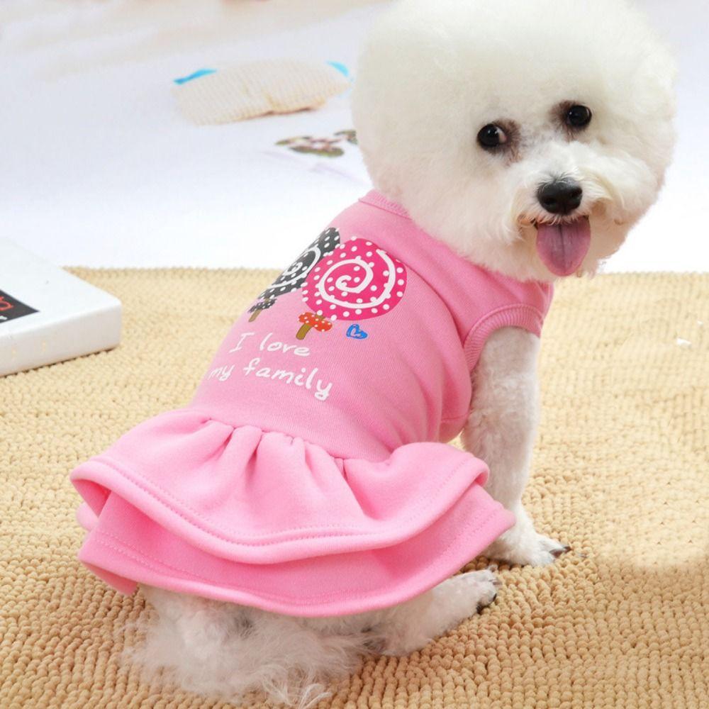 Fleece Dogs Skirt Pullover Soft Dog Vest Dress Dog casual dress Dog Princess Costume Autumn XL розовый
Fleece Dogs Skirt Pullover Soft Dog Vest Dress Dog casual dress Dog Princess Costume Autumn XL розовый
