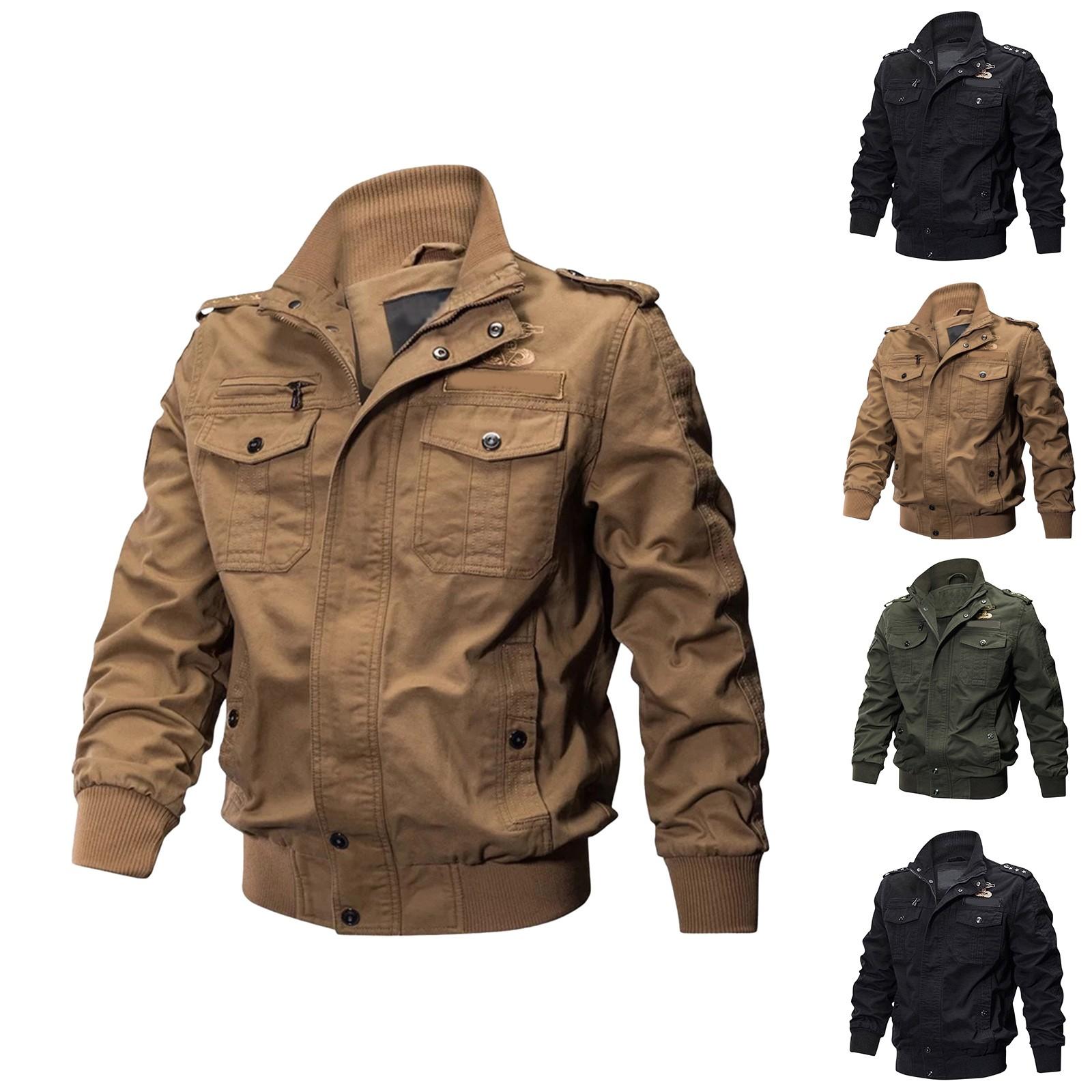 Men s Special Forces Jacket Men s Solid Color Fashion Jacket Denim Coat L чорний
Men s Special Forces Jacket Men s Solid Color Fashion Jacket Denim Coat L чорний