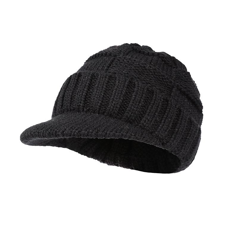 Warm Knitted Winter Hat - Unisex Duckbill Beanie with Thick Ear Protection One Size
Warm Knitted Winter Hat - Unisex Duckbill Beanie with Thick Ear Protection One Size