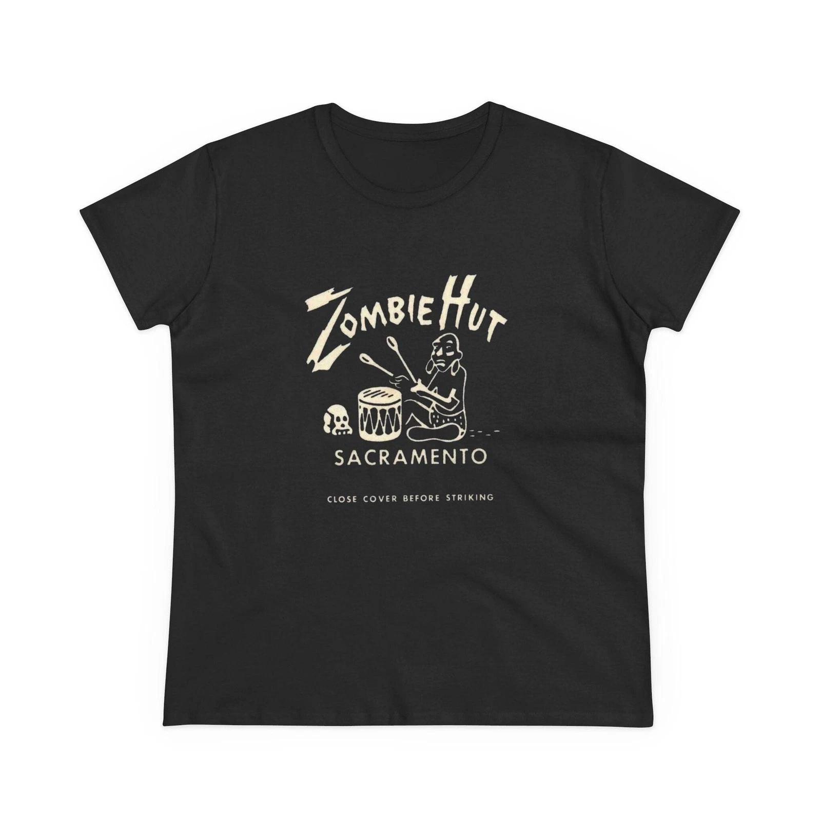 Zombie Hut Womens T-shirt Retro Vintage Tiki Bar Hawaiian Tee Old Hawaii 60s XL
Zombie Hut Womens T-shirt Retro Vintage Tiki Bar Hawaiian Tee Old Hawaii 60s XL