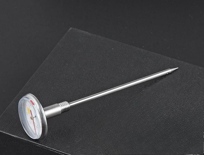 304 Stainless Steel Thermometer Clip-On Temperature Probe for Hand Drip Coffee Pot Milk Foaming Art Cup Accurate Readings Heat
304 Stainless Steel Thermometer Clip-On Temperature Probe for Hand Drip Coffee Pot Milk Foaming Art Cup Accurate Readings Heat