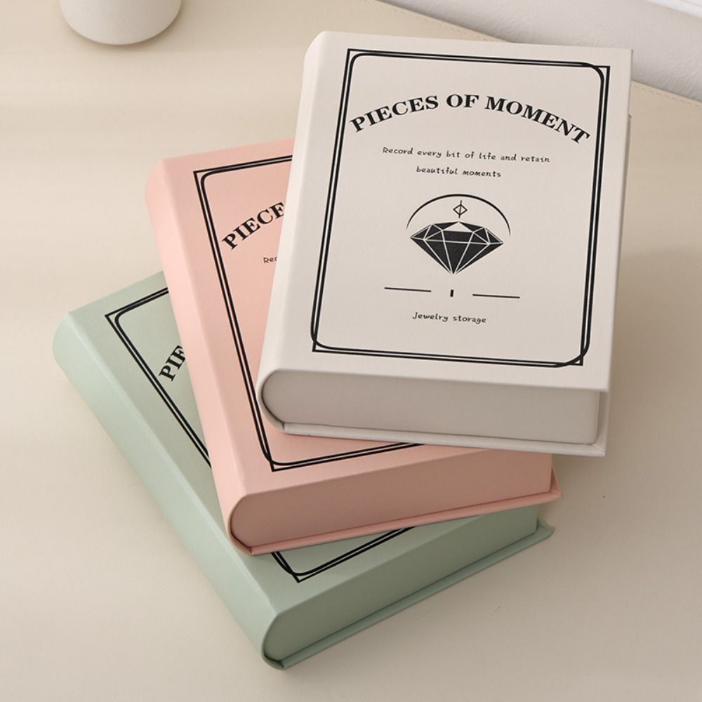 Creative New Book Jewelry Box PU Premium Jewelry Holder Girls Gift Jewelry Storage Box Necklace Style 1
Creative New Book Jewelry Box PU Premium Jewelry Holder Girls Gift Jewelry Storage Box Necklace Style 1