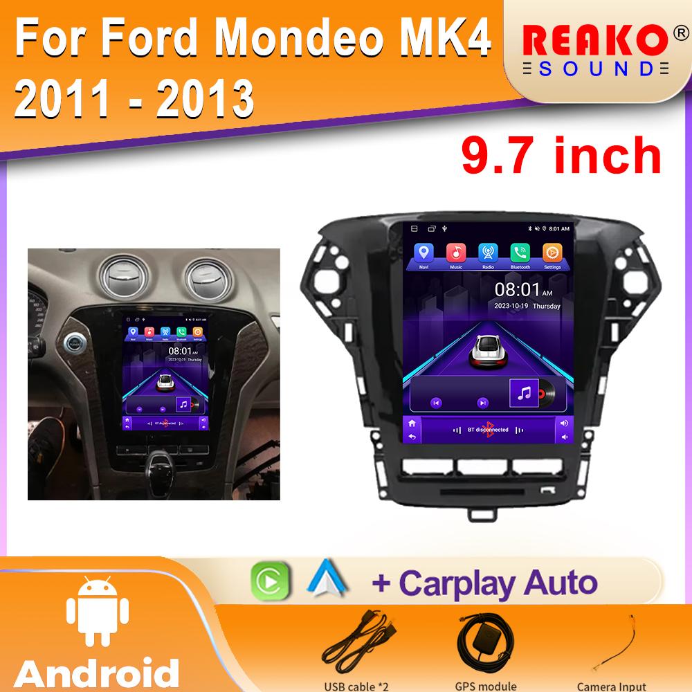 Android для Ford Mondeo MK4 2011 - 2013 Tesla Style Navigation Auto Car Radio Multimedia Player DVD GPS 9,7 дюймов GPS 4 core 2GB+32GB carplay
Android для Ford Mondeo MK4 2011 - 2013 Tesla Style Navigation Auto Car Radio Multimedia Player DVD GPS 9,7 дюймов GPS 4 core 2GB+32GB carplay