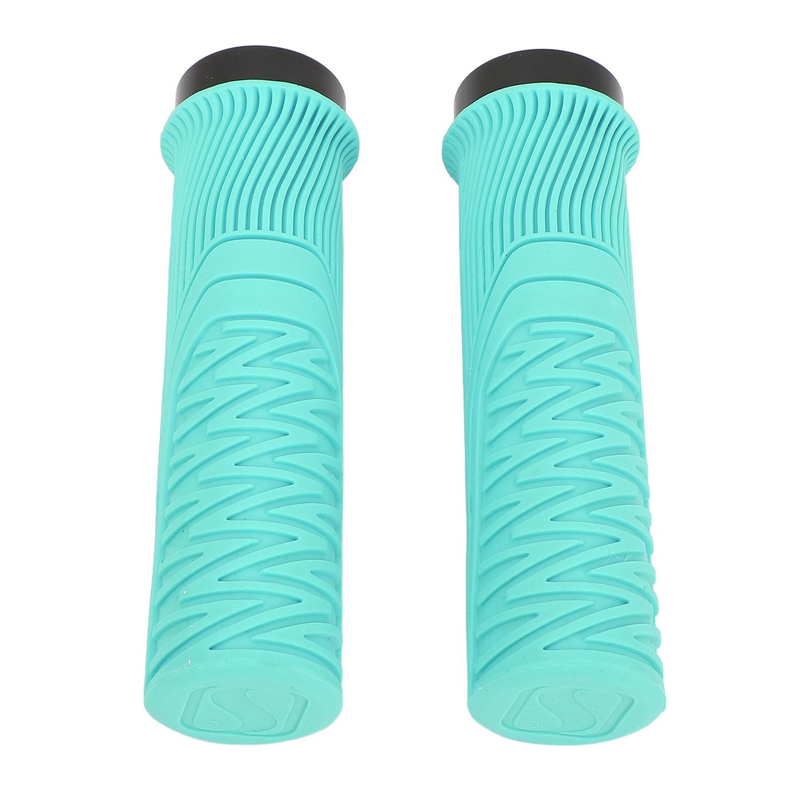 Bike Handlebar Grips Hard Wearing Single Lock On Antislip Increase Riding Safety Soft Resin for Various Bikes Blue синий
Bike Handlebar Grips Hard Wearing Single Lock On Antislip Increase Riding Safety Soft Resin for Various Bikes Blue синий