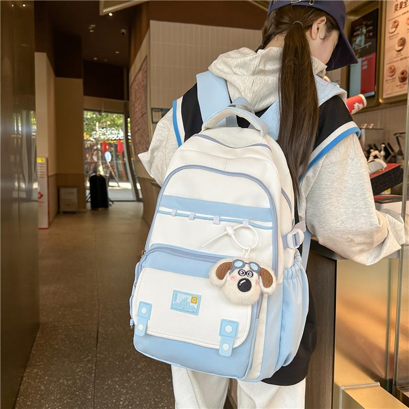 Student School Bag Women s Large Capacity Computer Backpack Color Block Backpack розовый
Student School Bag Women s Large Capacity Computer Backpack Color Block Backpack розовый
