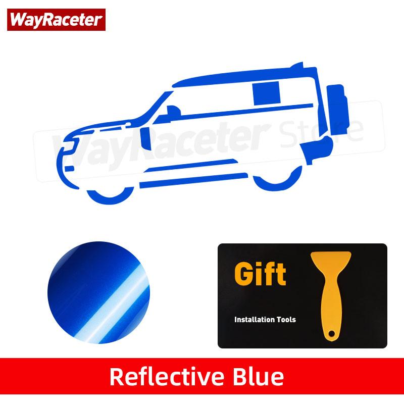 Reflective Creative Car Window Sticker Body Bumper Fender Graphic Vinyl For Land Rover Defender L663 2022 110 90 130 Accessories 1 Piece
Reflective Creative Car Window Sticker Body Bumper Fender Graphic Vinyl For Land Rover Defender L663 2022 110 90 130 Accessories 1 Piece