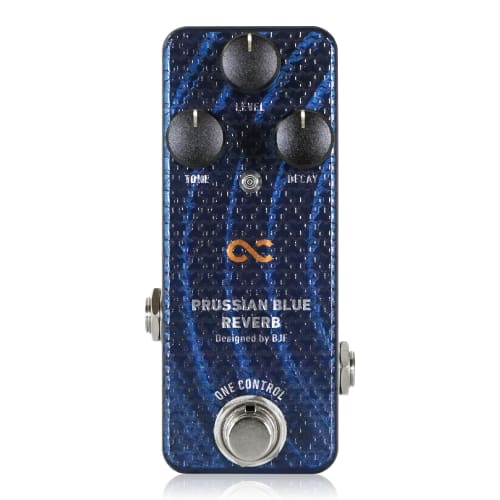 One Control PRUSSIAN BLUE REVERB Guitar Effector
One Control PRUSSIAN BLUE REVERB Guitar Effector