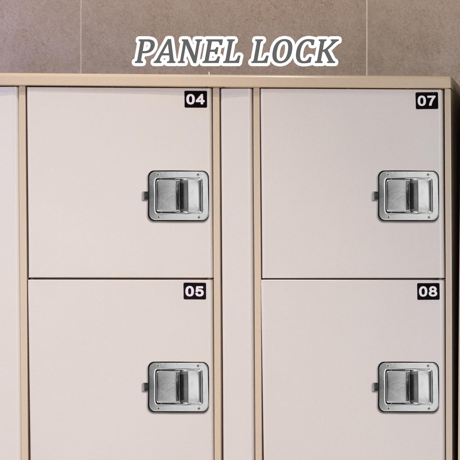 Stainless Steel Panel Lock Inlaid Trailer Rv Toolbox Handle Latch Truck Paddle Latch Replacement Parts Utility Vehicle Security China Mainland
Stainless Steel Panel Lock Inlaid Trailer Rv Toolbox Handle Latch Truck Paddle Latch Replacement Parts Utility Vehicle Security China Mainland