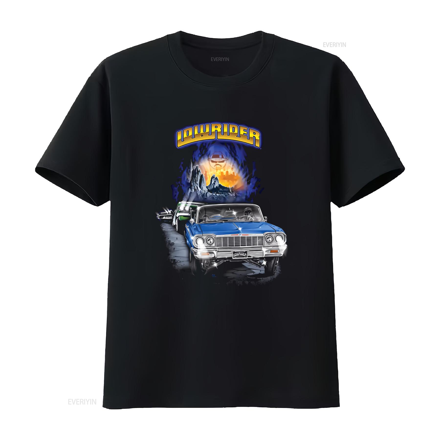 Lowrider Clothing T Shirt Road To Rockies Design Chicano Culture Tradition Hustler Style vintage Washed Casual streetwear 4XL
Lowrider Clothing T Shirt Road To Rockies Design Chicano Culture Tradition Hustler Style vintage Washed Casual streetwear 4XL