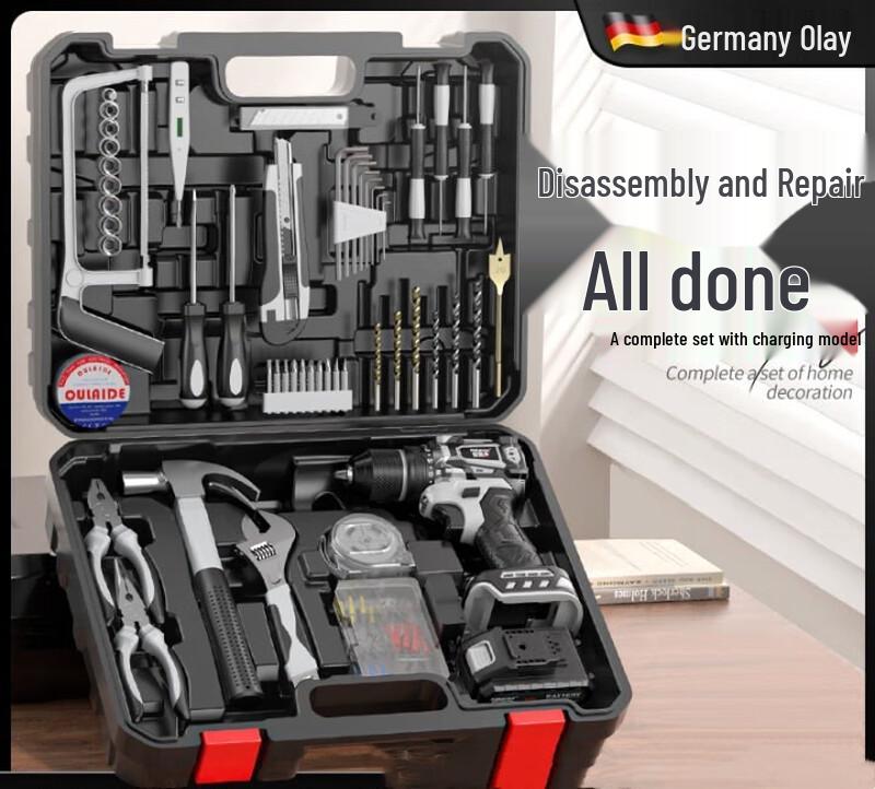 O right 21V Brushless Cordless Drill Driver 100-Piece Kit CN plug (adapter included)
O right 21V Brushless Cordless Drill Driver 100-Piece Kit CN plug (adapter included)