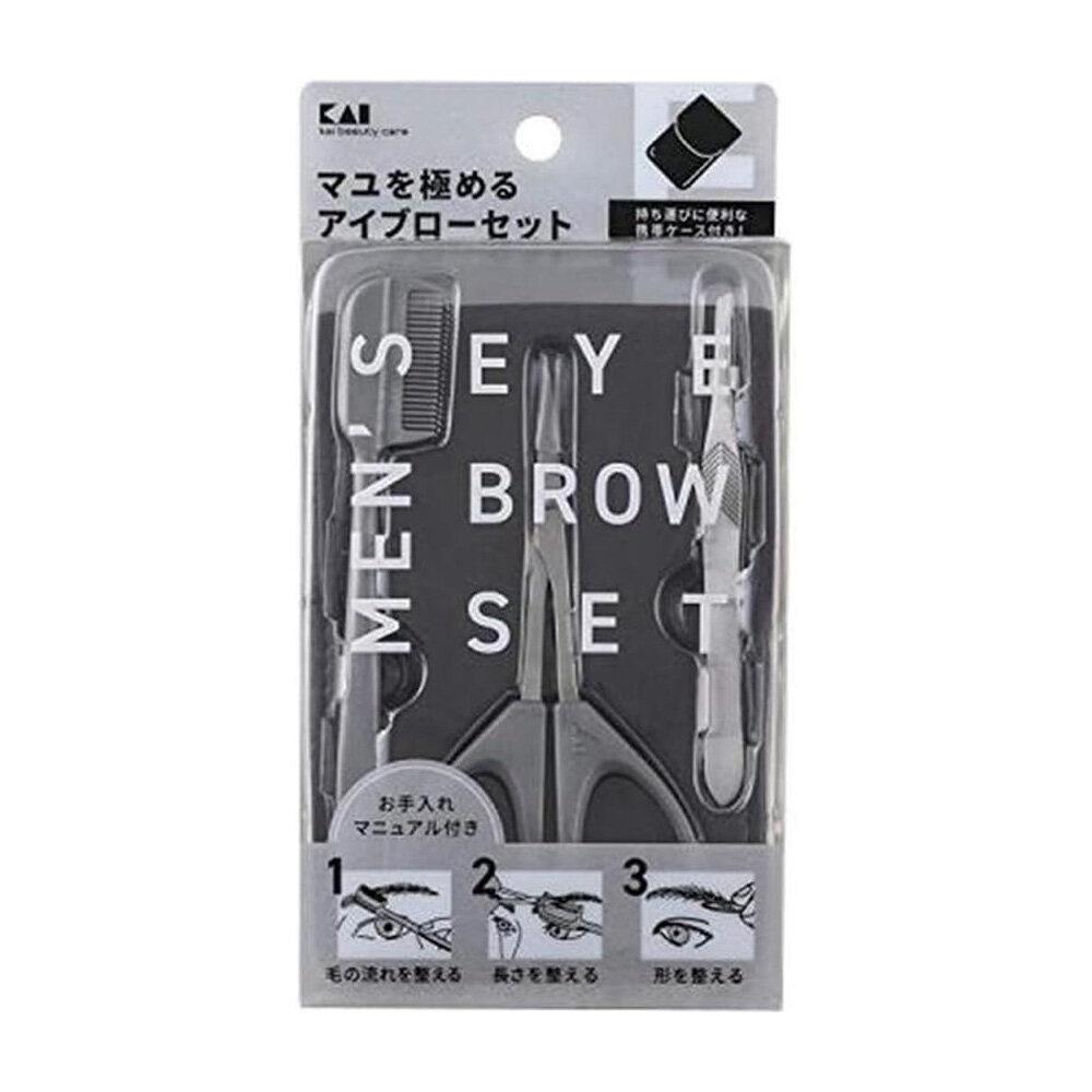 KAI Groom Tweezers Eyebrow Set for men Eyebrow Set
KAI Groom Tweezers Eyebrow Set for men Eyebrow Set