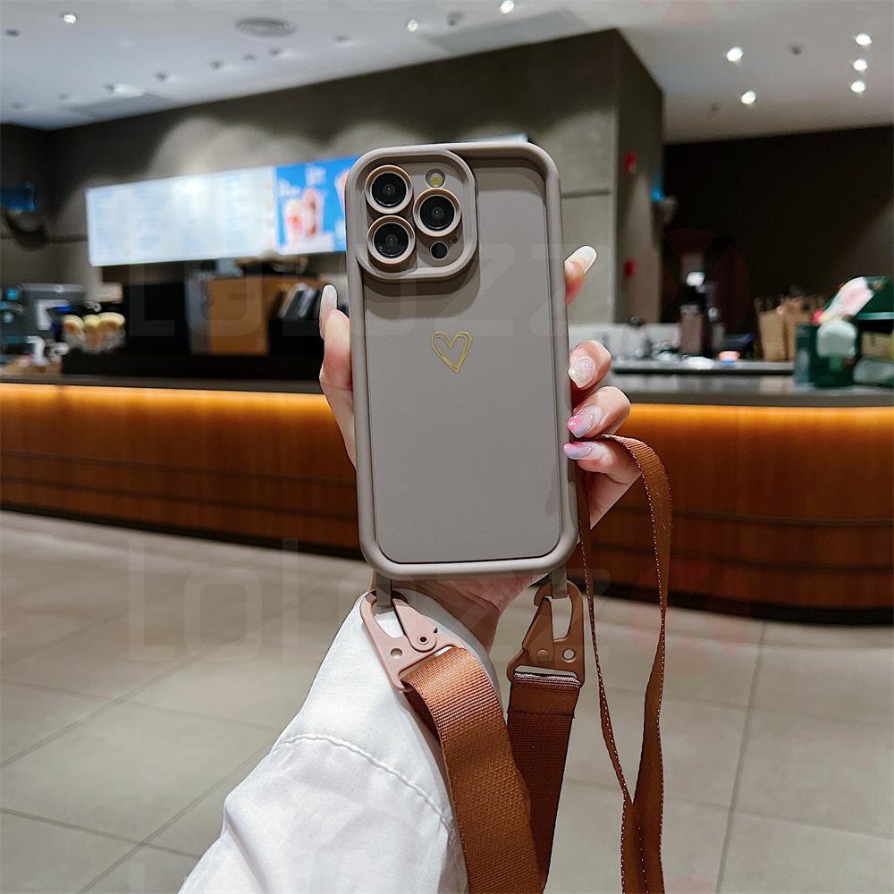 Cute Love Heart Crossbody Necklace Lanyard Strap Soft Case For 16 15 14 13 12 17 Pro Max X XR 16 Plus Solid Color Cover Case & Strap&iPhone 11 коричневый
Cute Love Heart Crossbody Necklace Lanyard Strap Soft Case For 16 15 14 13 12 17 Pro Max X XR 16 Plus Solid Color Cover Case & Strap&iPhone 11 коричневый