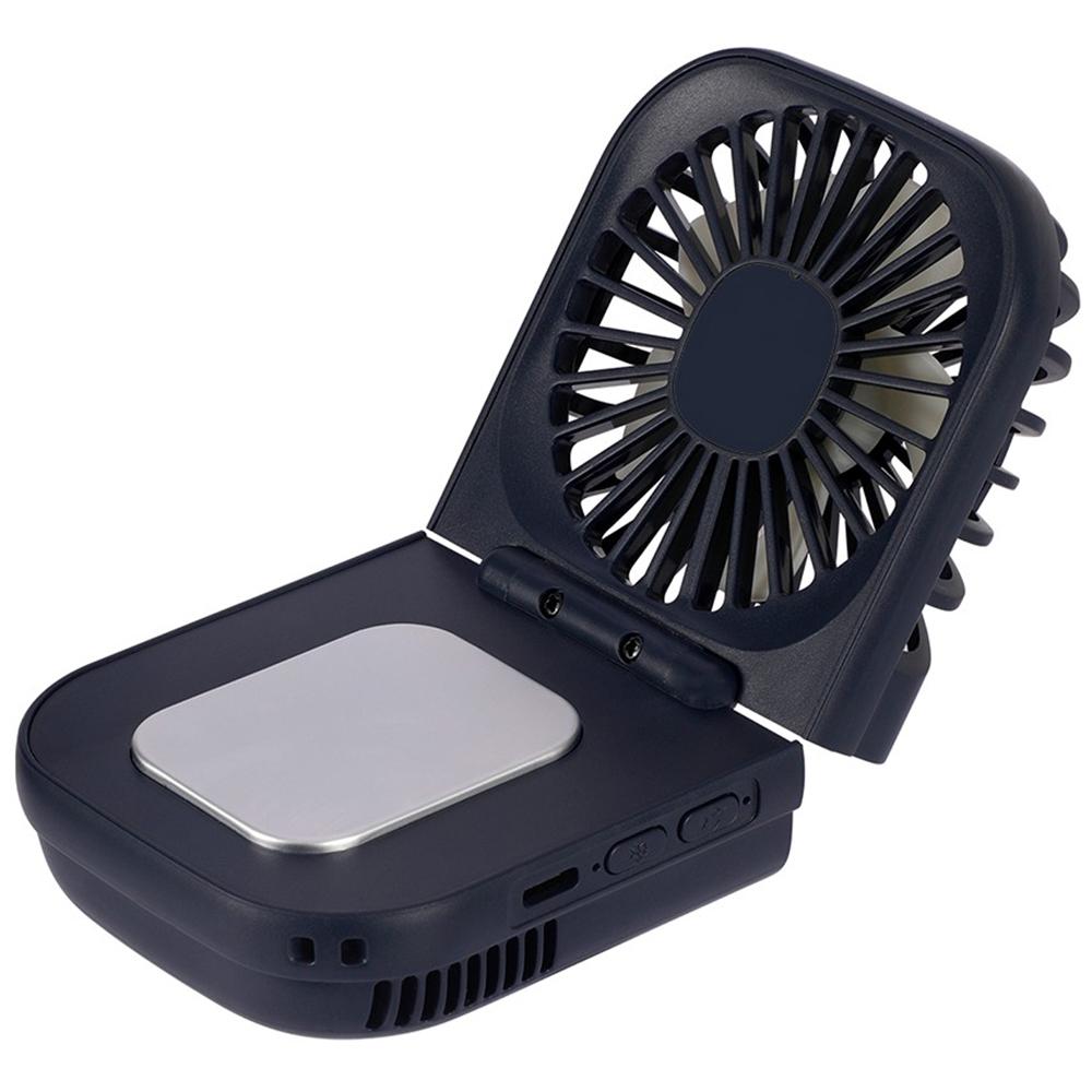 E6 Mini Handheld Neck Hanging Fan Cold Compress Function Foldable Summer Cooling Fan Dark Blue
E6 Mini Handheld Neck Hanging Fan Cold Compress Function Foldable Summer Cooling Fan Dark Blue