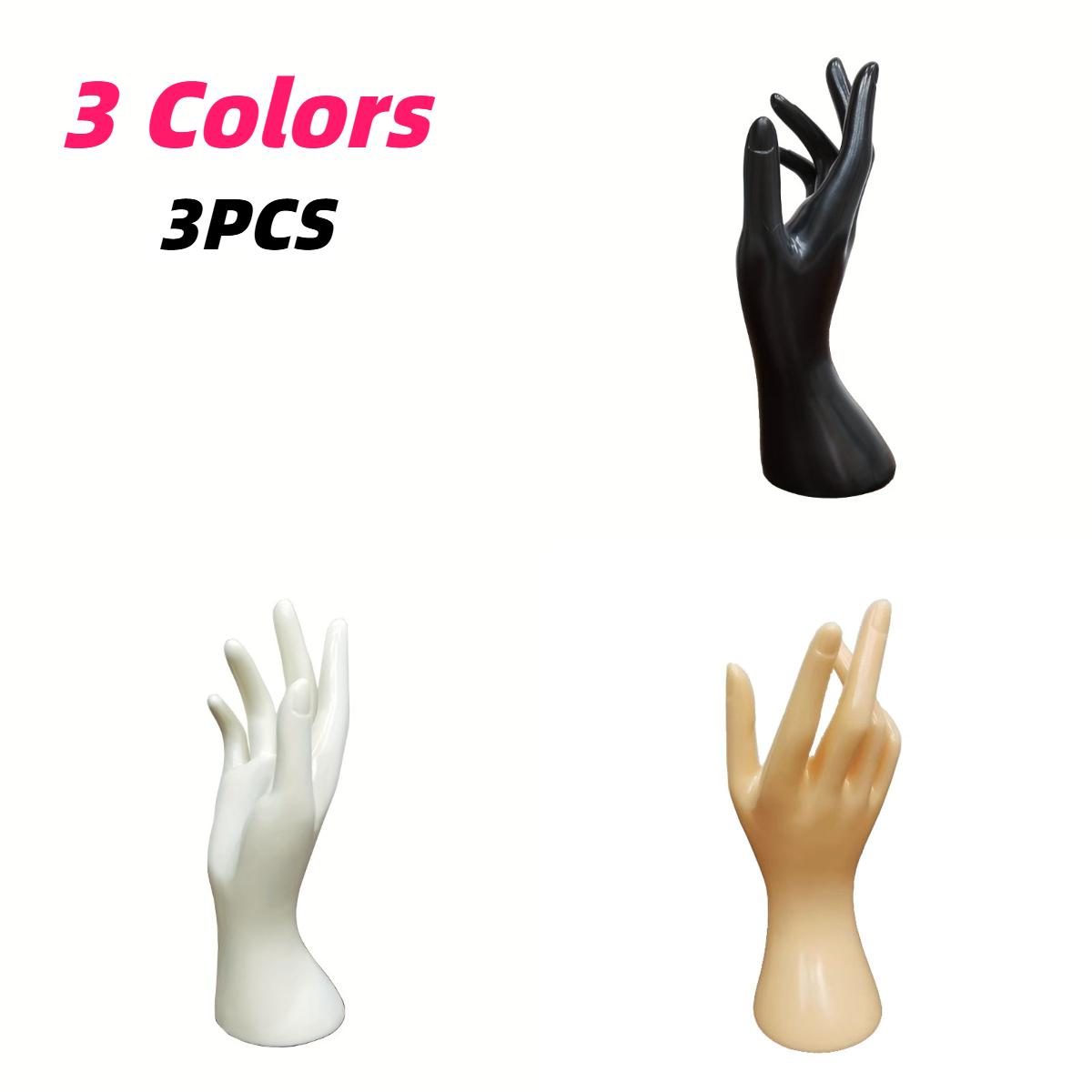 3pcs Realistic Hand Model Prop Display Stand with Ring & Bracelet Slots for Jewelry Storage & Retail Photography Costume Parties
3pcs Realistic Hand Model Prop Display Stand with Ring & Bracelet Slots for Jewelry Storage & Retail Photography Costume Parties