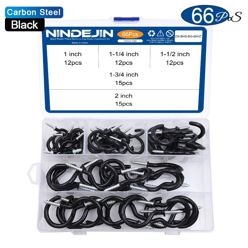 NINDEJIN 66/100/320/340pcs Screw Hook Kitchen Cup Ceiling Hook Kit Eye Screw Bend Hook Kit for Wood Wall Hanging
NINDEJIN 66/100/320/340pcs Screw Hook Kitchen Cup Ceiling Hook Kit Eye Screw Bend Hook Kit for Wood Wall Hanging
