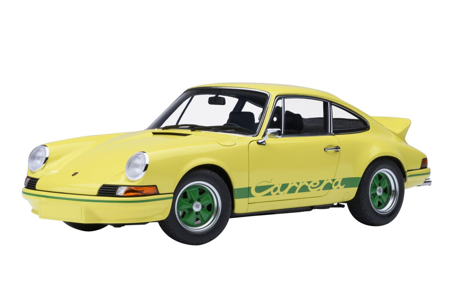 AUTOart Porsche 911 Carrera RS Finished Product 78033 1/18 2.7 (Light Yellow/Green Stripes)
AUTOart Porsche 911 Carrera RS Finished Product 78033 1/18 2.7 (Light Yellow/Green Stripes)