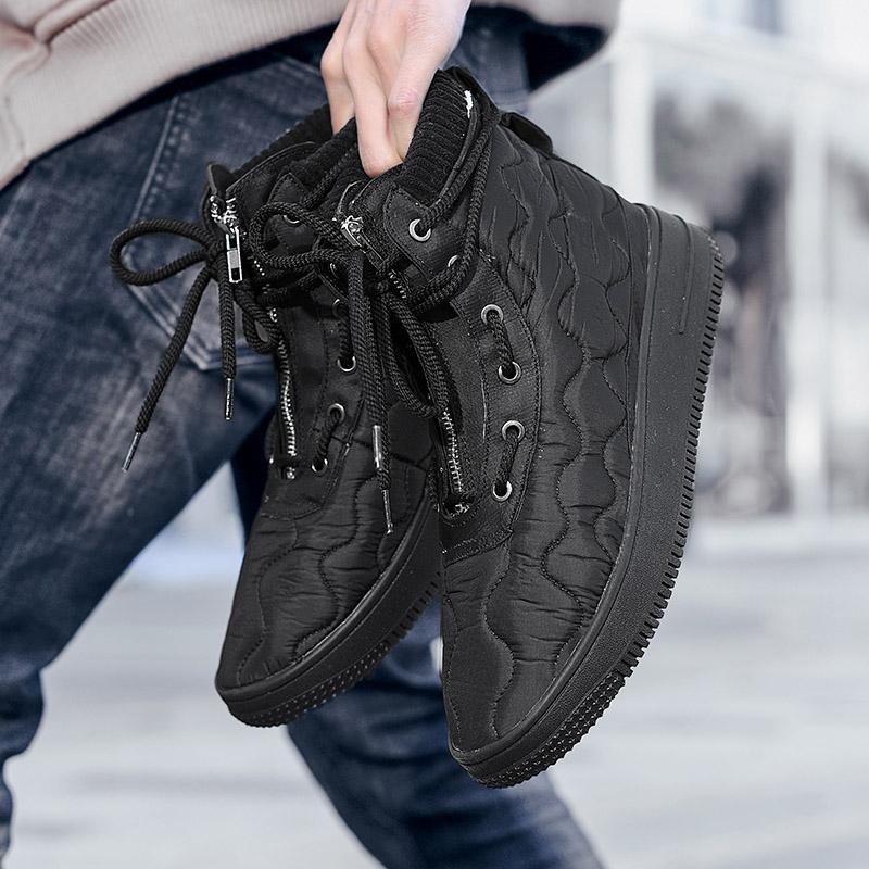 Mens Thick Soled Wear Resistant High Top Snow Boots Breathable Outdoor Travel Shoes Casual Footwear 39 чёрный
Mens Thick Soled Wear Resistant High Top Snow Boots Breathable Outdoor Travel Shoes Casual Footwear 39 чёрный