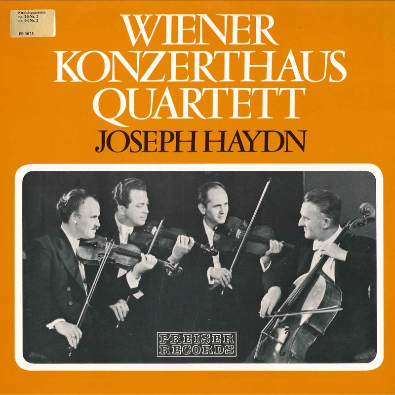 LP Record WIENER KONZERTHAUS QUARTETT - Haydn/Streichquartette Op.20. Nr.2 PR3075 PREISTER Australia Classical Used
LP Record WIENER KONZERTHAUS QUARTETT - Haydn/Streichquartette Op.20. Nr.2 PR3075 PREISTER Australia Classical Used