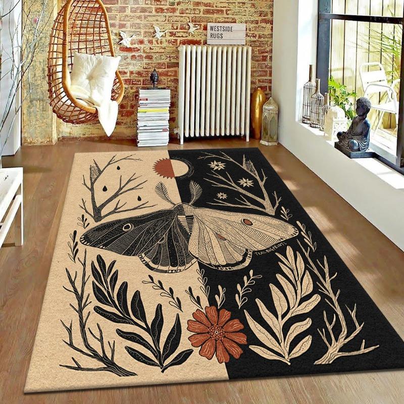 American Carpet Painting Art Butterfly Rugs Thickened and Dense Living Room Carpet Bedroom Fully Covered Carpet Fashionation 40x60cm
American Carpet Painting Art Butterfly Rugs Thickened and Dense Living Room Carpet Bedroom Fully Covered Carpet Fashionation 40x60cm