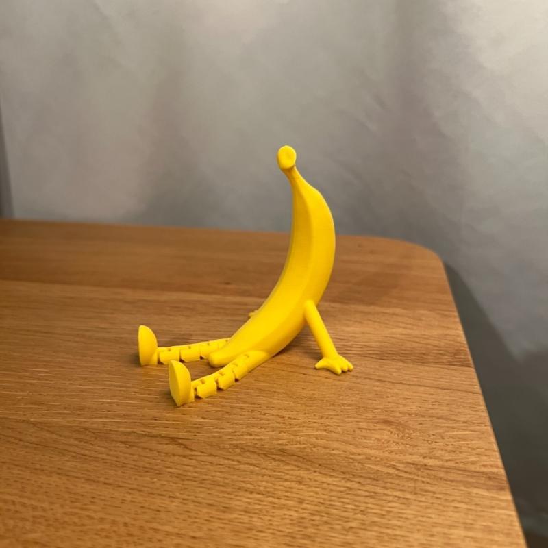 3D Printed Banana Decor Vibrant Yellow Artistic Desktop Decoration Irregular Shape Durable жовтий
3D Printed Banana Decor Vibrant Yellow Artistic Desktop Decoration Irregular Shape Durable жовтий