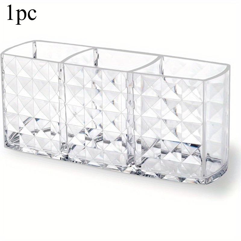 1 шт. Прозрачный акриловый держатель для кистей для макияжа, настольный органайзер для косметики, хранение кистей для губной помады, держатель для хранения кистей для губной помады, пенал
1 шт. Прозрачный акриловый держатель для кистей для макияжа, настольный органайзер для косметики, хранение кистей для губной помады, держатель для хранения кистей для губной помады, пенал