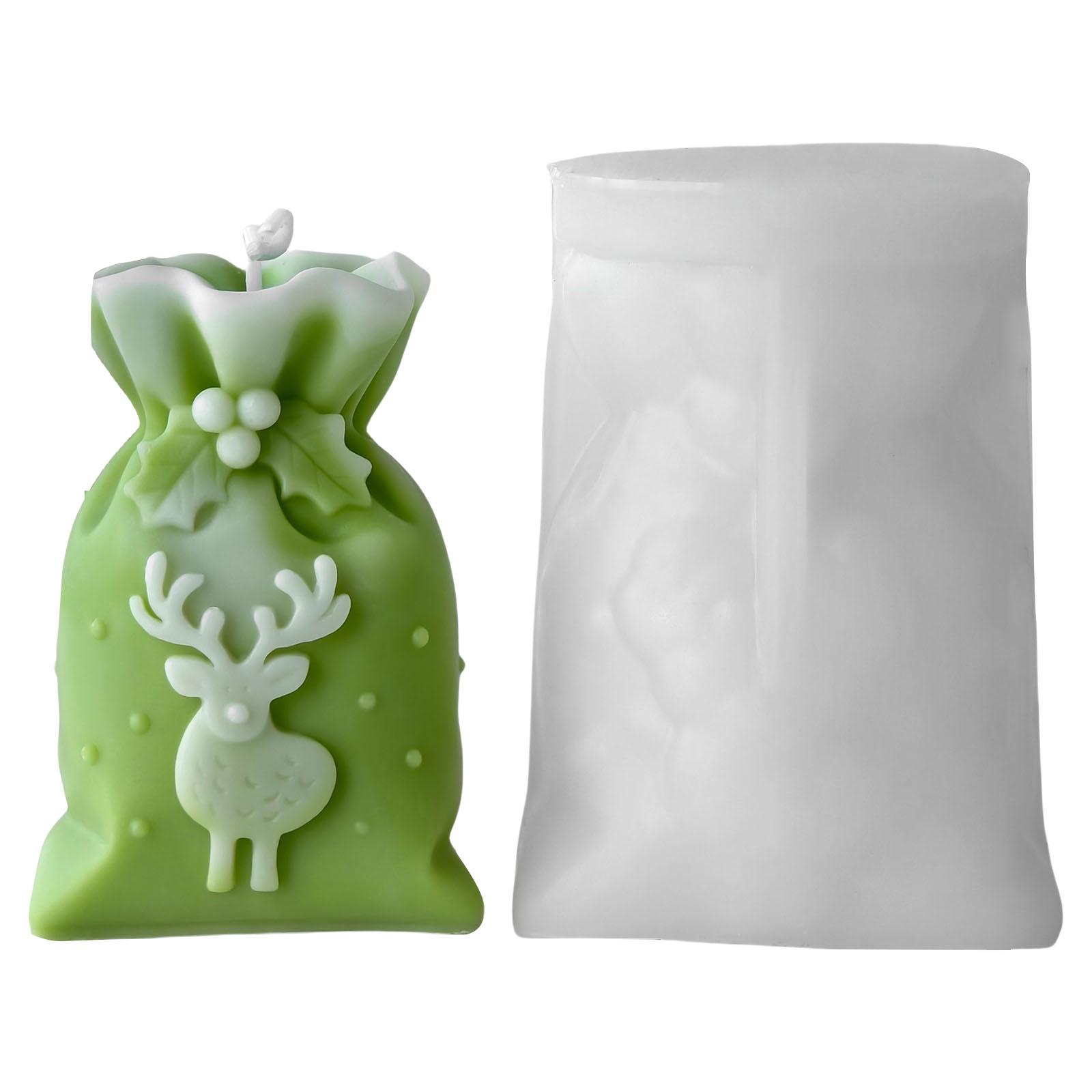 Форма силиконовая для свечей в виде подарочного пакета на Рождество для изготовления эпоксидной смолы, свечей, мыла, шоколада, рождественское украшение для дома 5321
Форма силиконовая для свечей в виде подарочного пакета на Рождество для изготовления эпоксидной смолы, свечей, мыла, шоколада, рождественское украшение для дома 5321