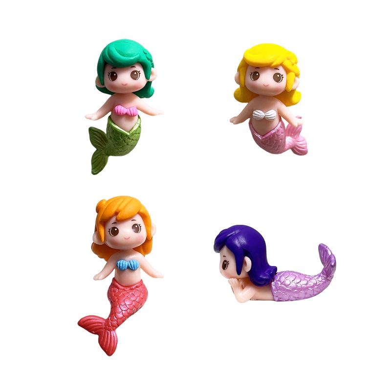 4 Styles Cute Mermaid Princess PVC Car and Aquarium Ornament Figure for Succulent Micro Landscapes
4 Styles Cute Mermaid Princess PVC Car and Aquarium Ornament Figure for Succulent Micro Landscapes