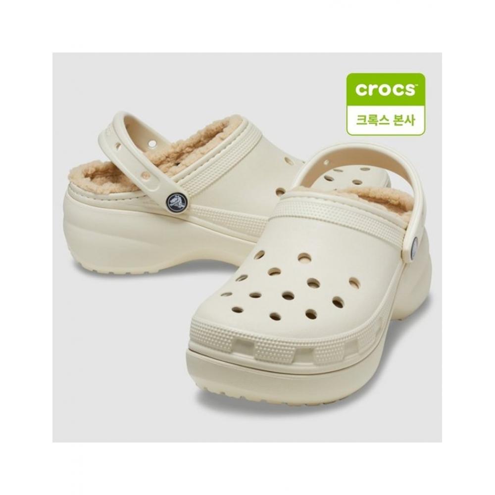 Crocs Классические сабо на платформе с подкладкой Bone 207938 2y2 beige/220 
Crocs Классические сабо на платформе с подкладкой Bone 207938 2y2 beige/220