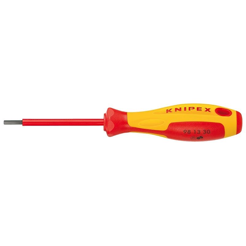 Диэлектрическая отвертка Knipex Kn-981330 Vde с внешним шестигранником 3 х 75 мм 182 мм
Диэлектрическая отвертка Knipex Kn-981330 Vde с внешним шестигранником 3 х 75 мм 182 мм